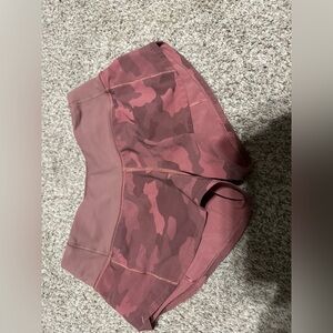 Women's Pink Camo Shorts